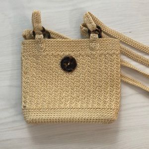 CHRISTIAN LIVINGSTON COLLECTION CROCHET CROSSBODY